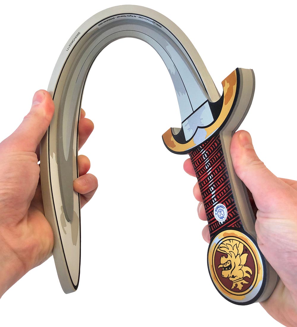 Liontouch Udklædning - Noble Knight-sværd - Rød