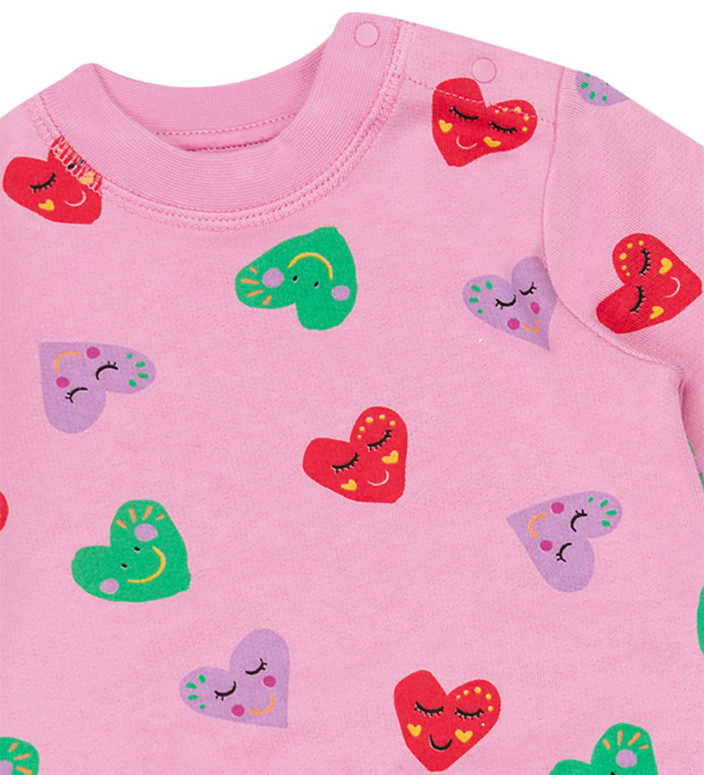Stella McCartney Kids Sweatshirt - Rosa m. Hjerter