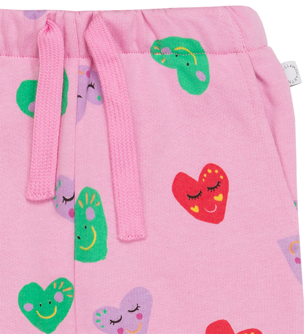 Stella McCartney Kids Sweatpants - Rosa m. Hjerter
