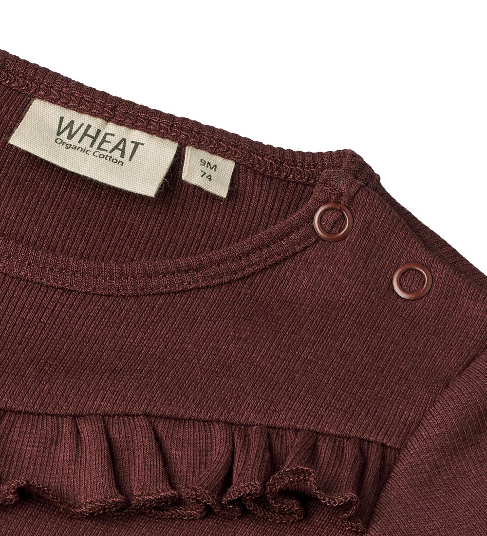 Wheat Body l/æ - Rib - Elise - Aubergine
