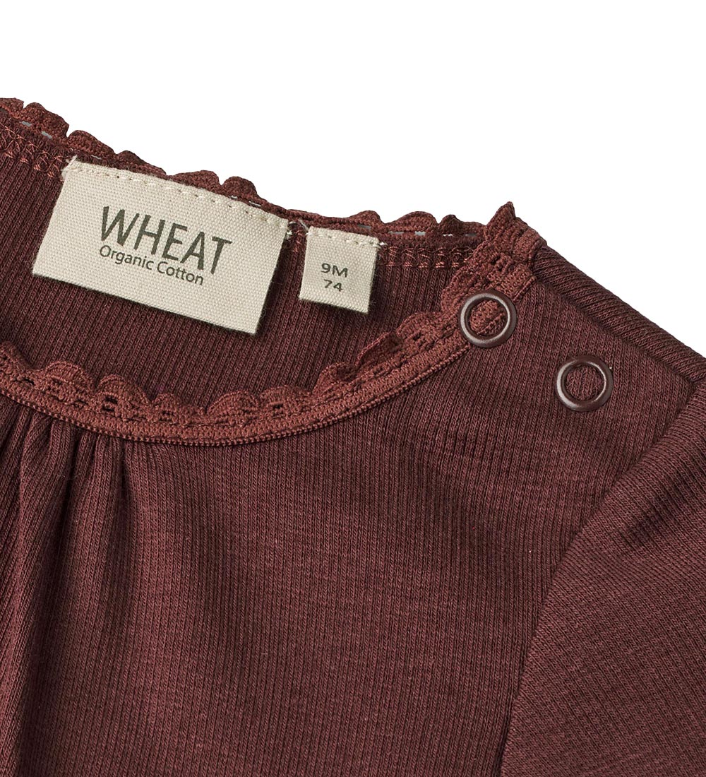 Wheat Body l/æ - Rib - Lotta - Aubergine
