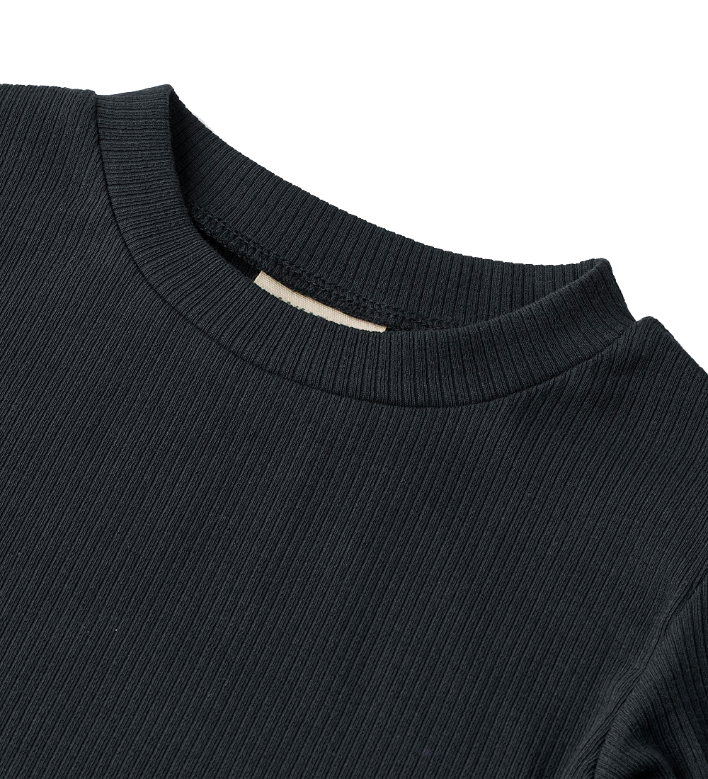Wheat Bluse - Rib - Vela - Navy