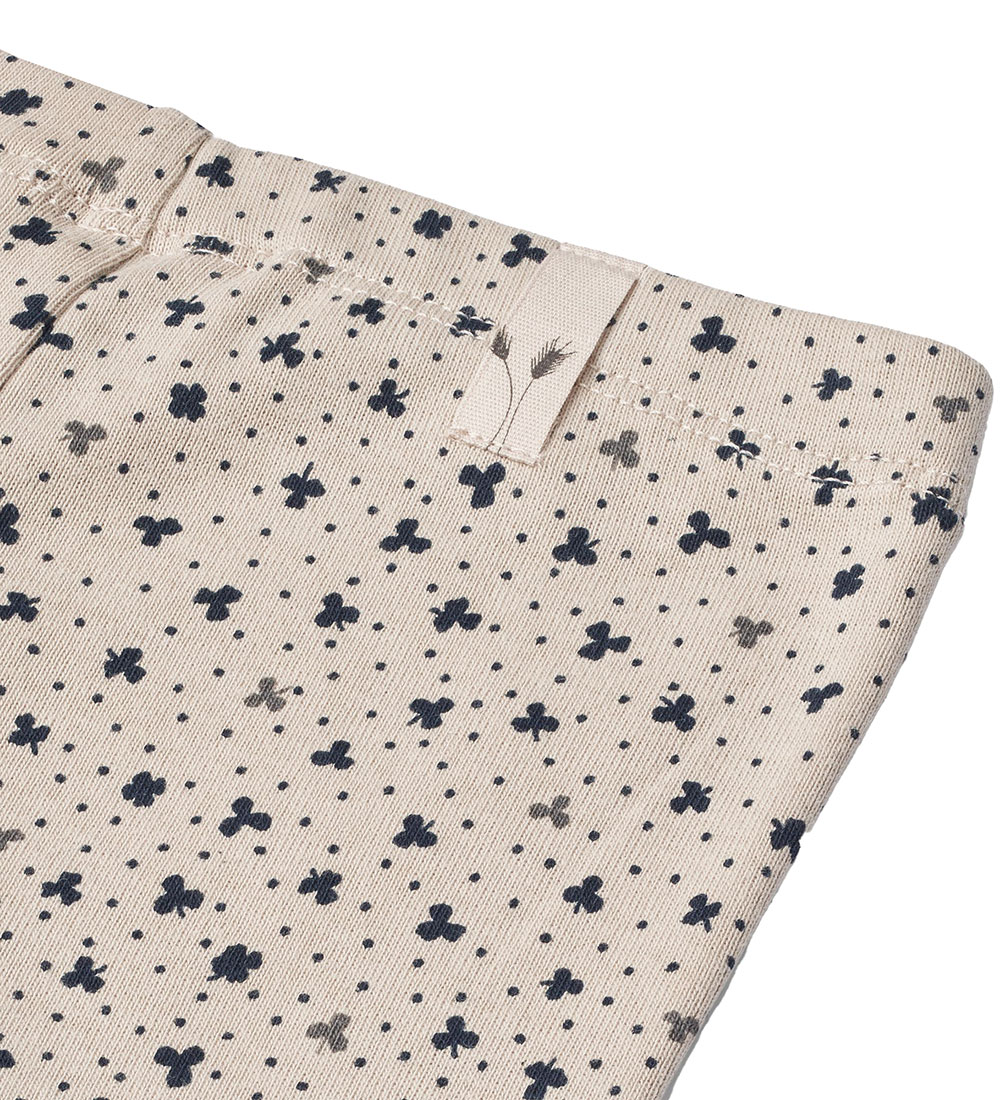 Wheat Leggings - Jules - Soft Beige Clover