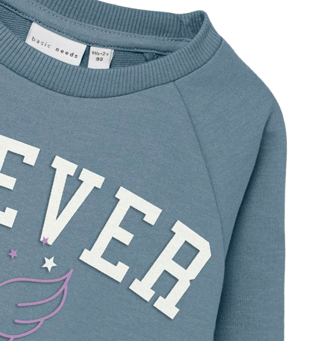 Name It Sweatshirt - NmfVeda - Citadel m. Enhjørning