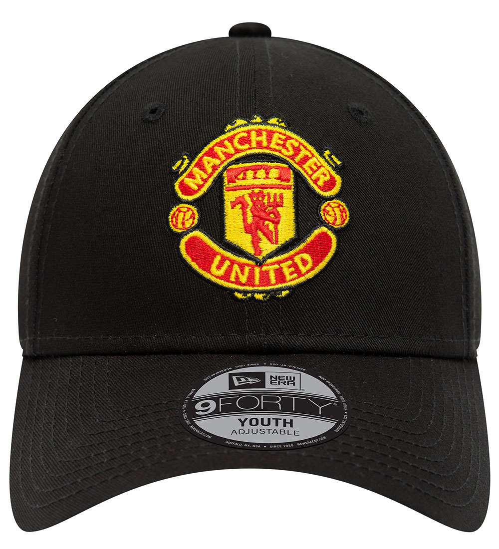 New Era Kasket - 9Forty - Manchester United - Sort m. Logo