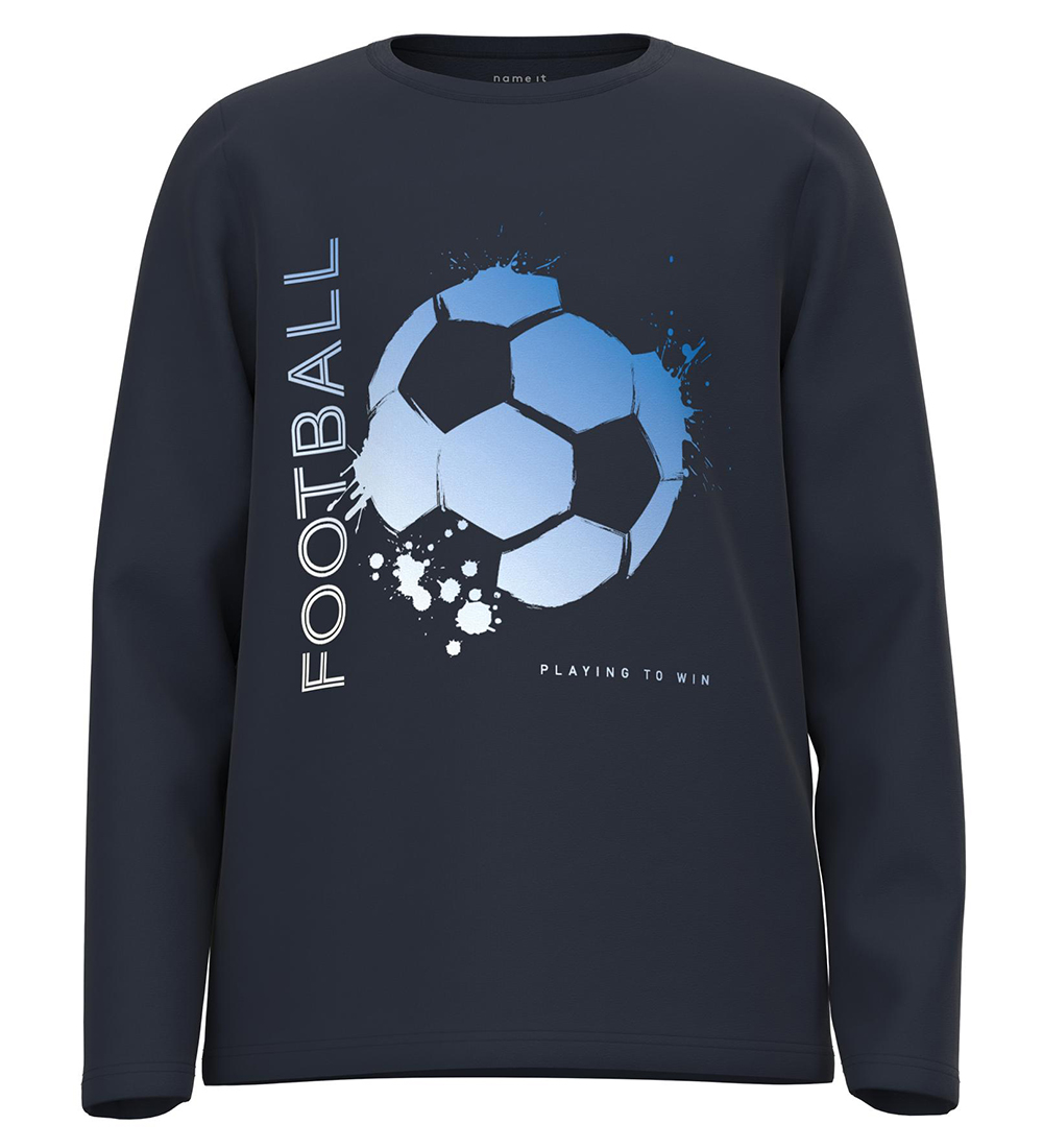 Name It Nattøj - Noos - NkmNightset Football - Dark Sapphire