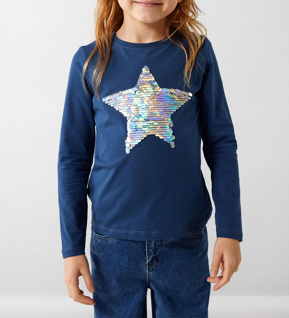 Name It Bluse - Noos - NkfLinstar - Insignia Blue