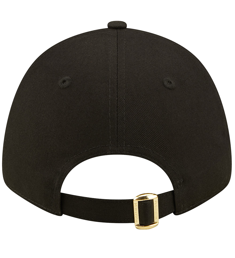 New Era Kasket - 9Forty - Women - Sort m. Hvid/Guld