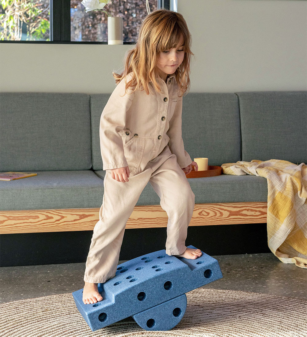 MODU Curiosity Sæt - 14 Dele - 50x30x20 cm - Deep Blue/Sky Blue