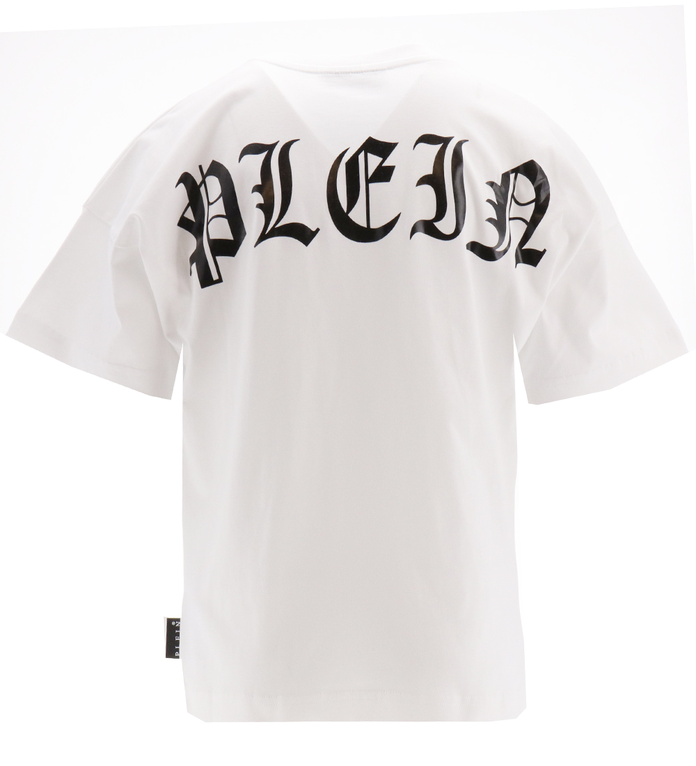 Philipp Plein T-Shirt - Hvid m. Sort