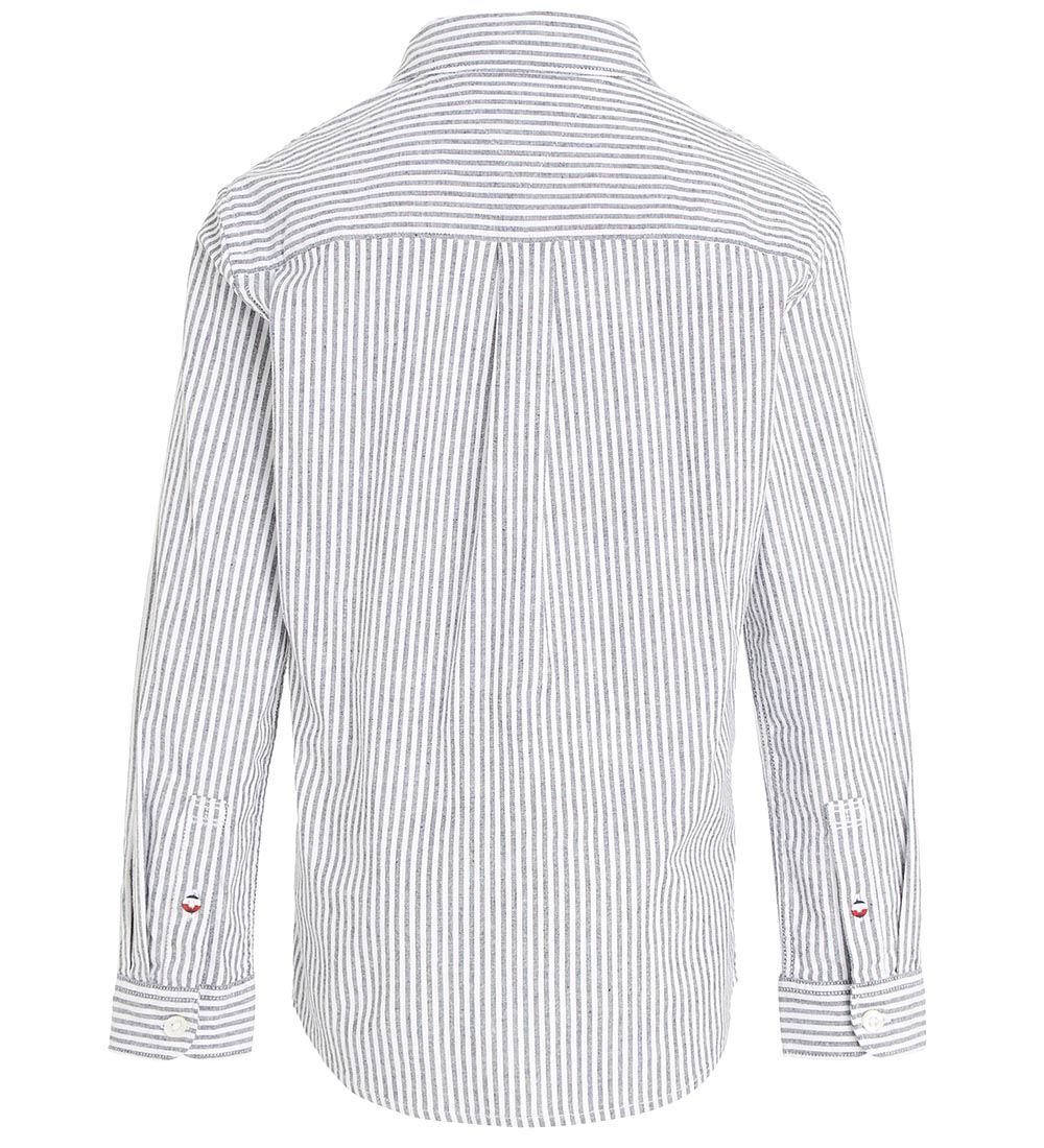 Tommy Hilfiger Skjorte - Essential Ithaca - Desert Sky