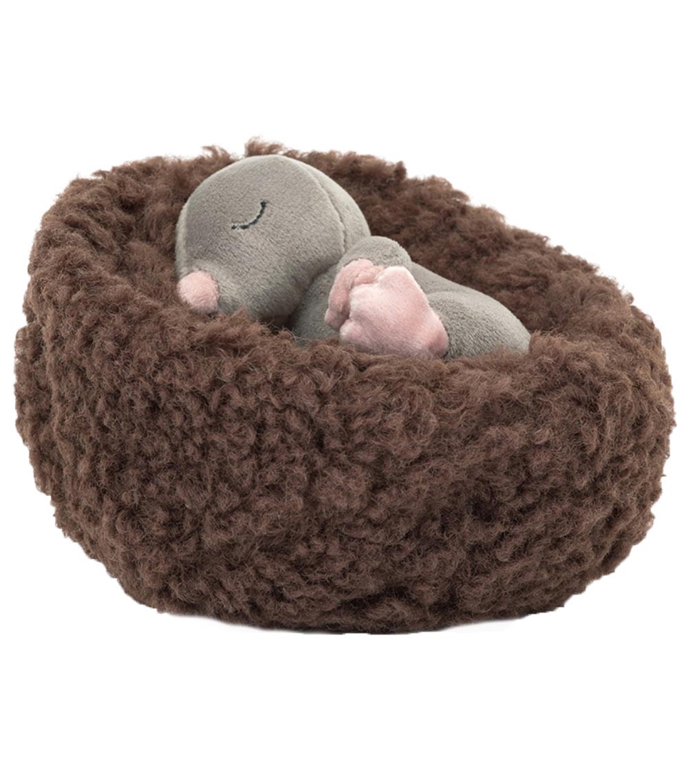Jellycat Bamse - 9x13 cm - Dvale Muldvarp