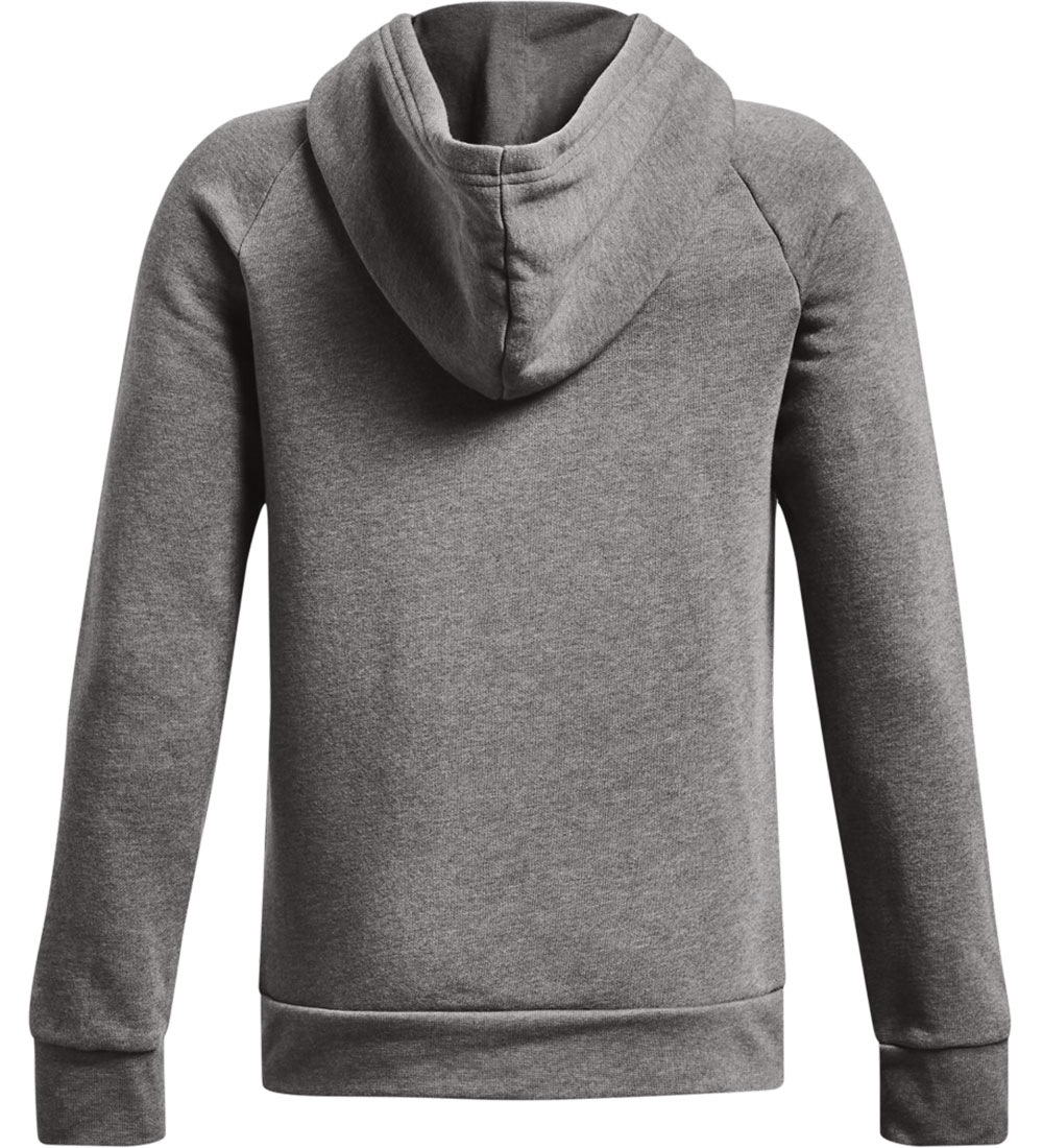 Under Armour Hættetrøje - Rival Fleece - Castlerock Light Heat