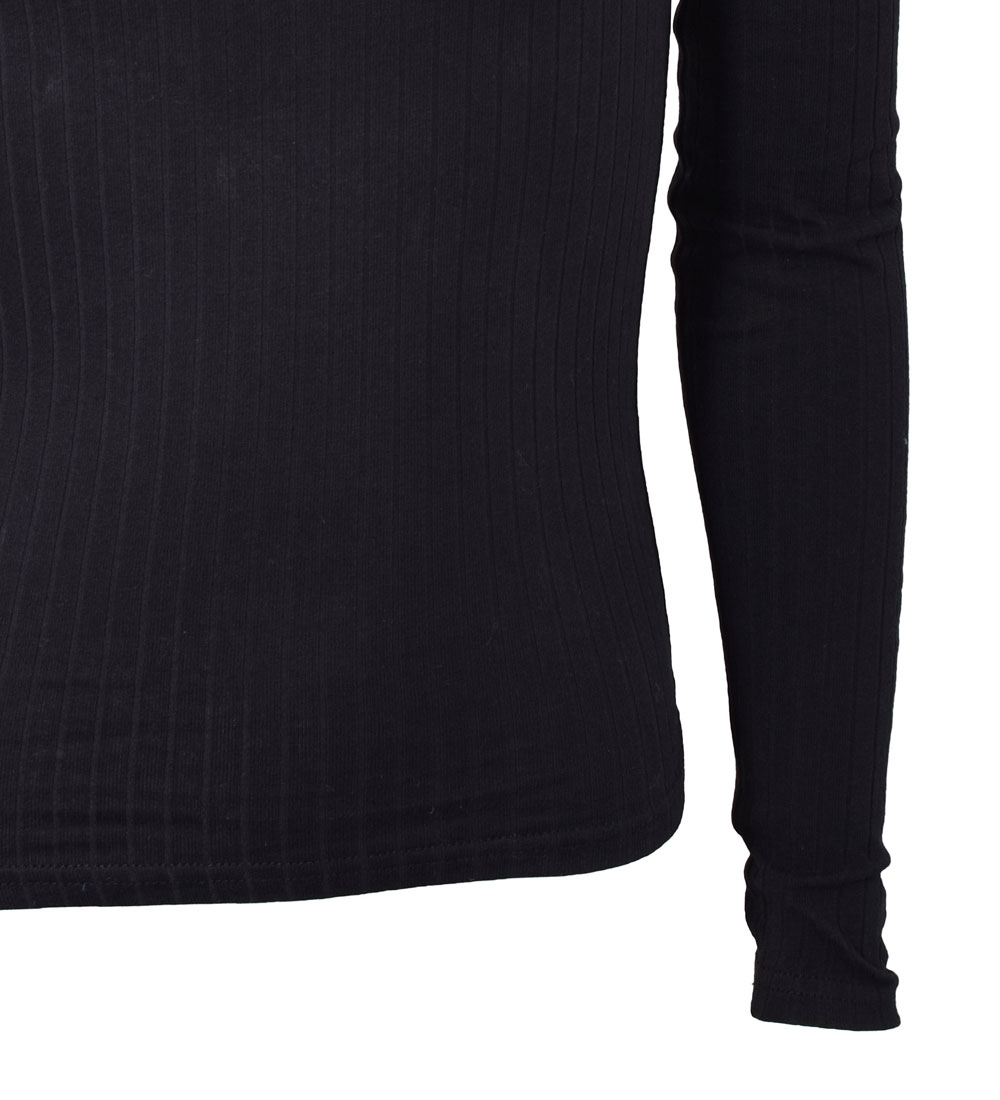 Hound Bluse - Rib - Sort