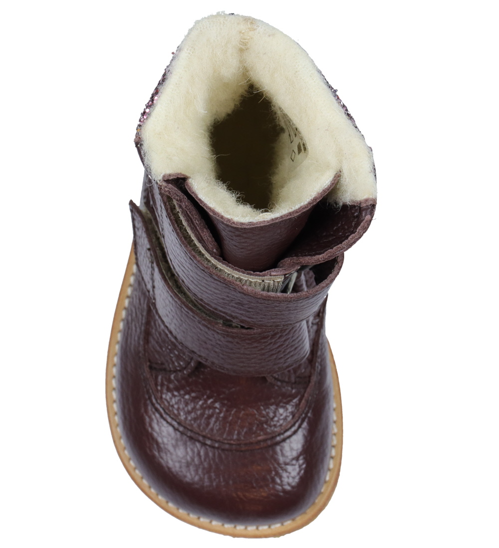 Angulus Vinterstøvler - Tex - Bordeaux m. For/Velcro