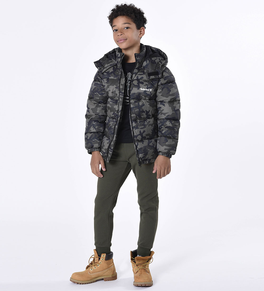 Timberland Dynejakke - Khaki Camouflage