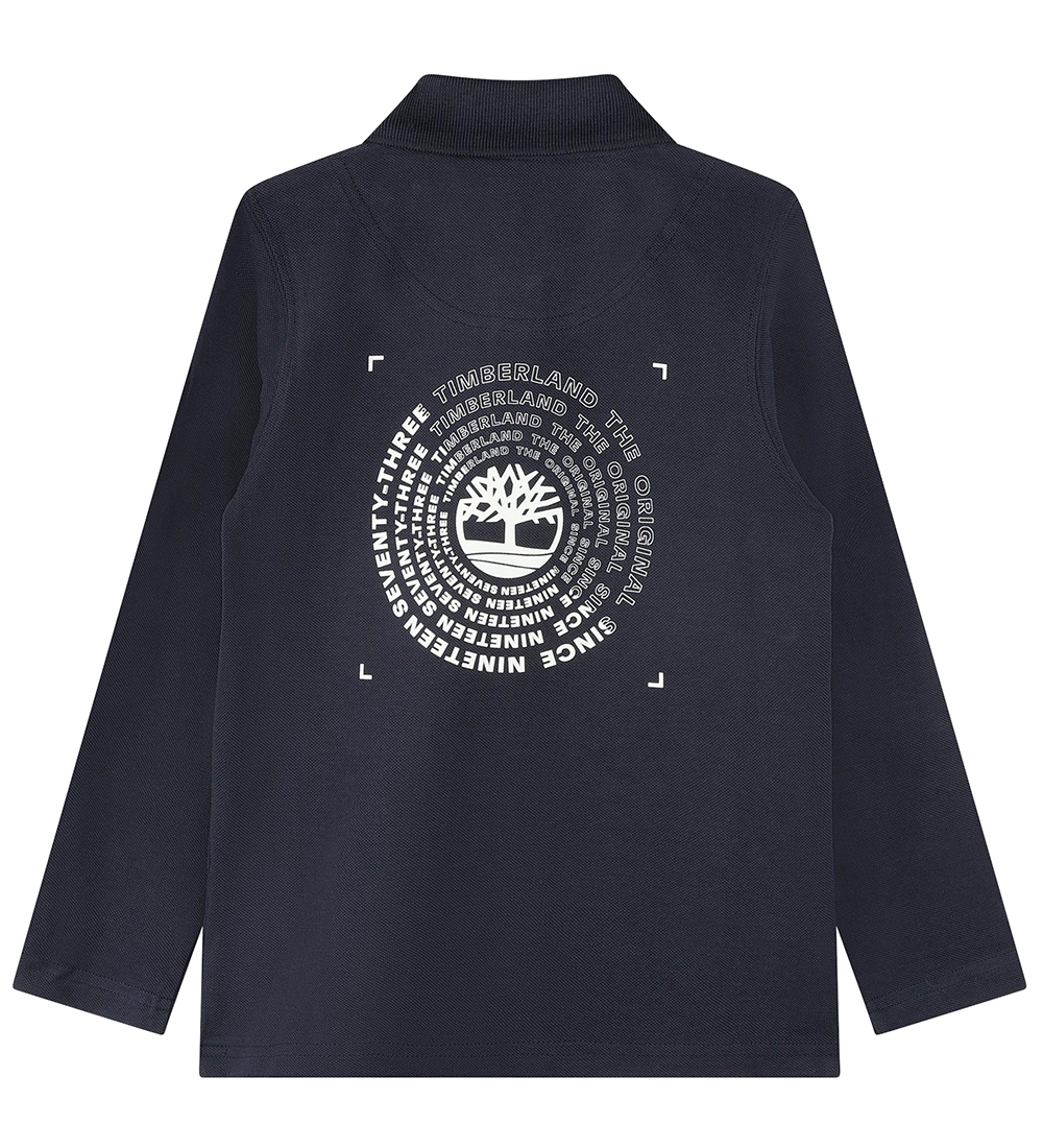 Timberland Polobluse - Navy m. Hvid