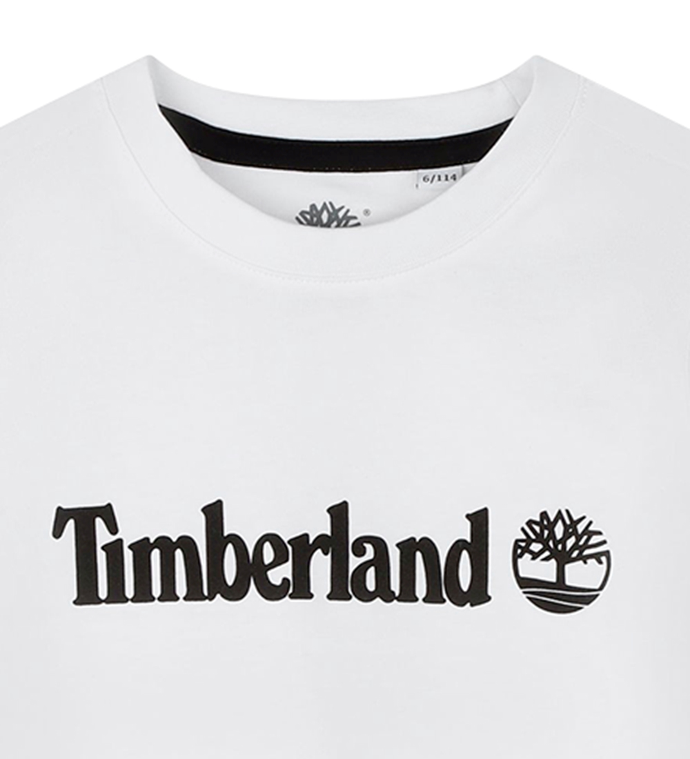 Timberland T-shirt - Hvid m. Sort