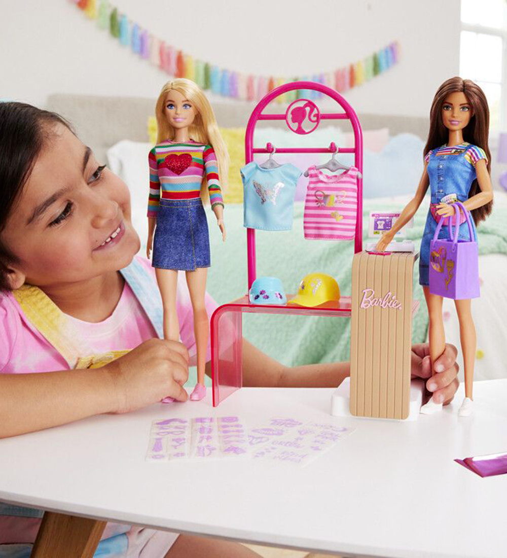 Barbie Dukke m. Tilbehør - 30 cm - Career - Make & Sell Boutique