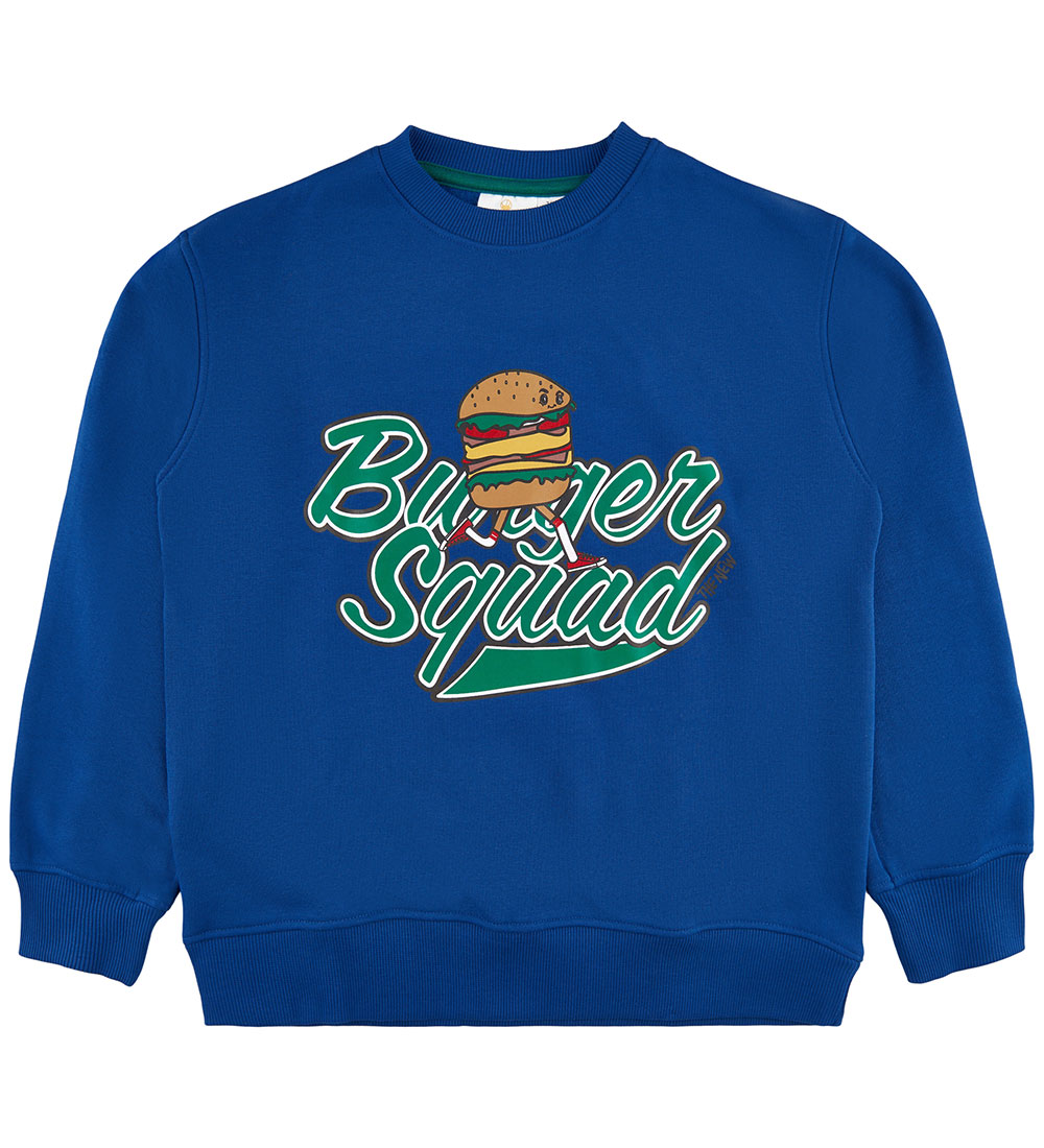The New Sweatshirt - TnHenrey - Monaco Blue m. Print