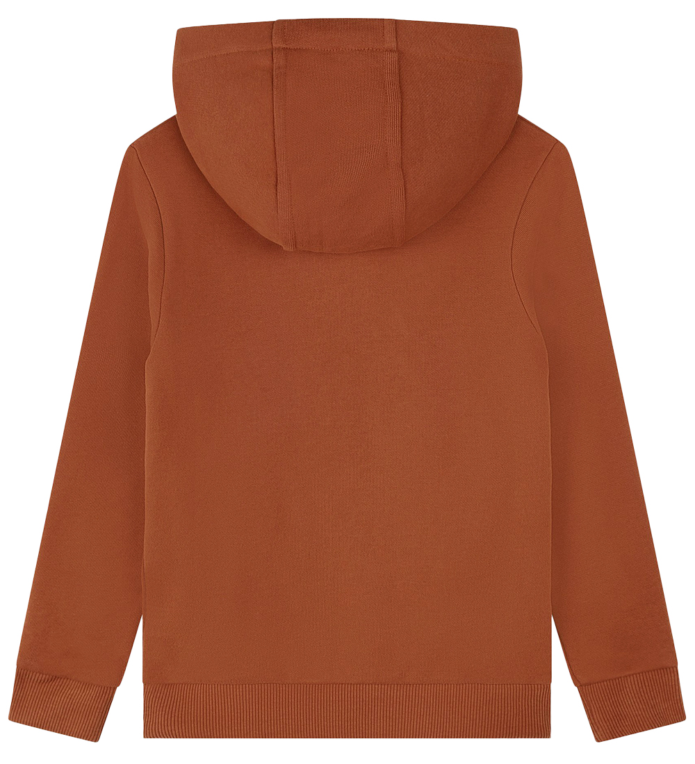 Timberland Hættetrøje - Dark Chocolate m. Print