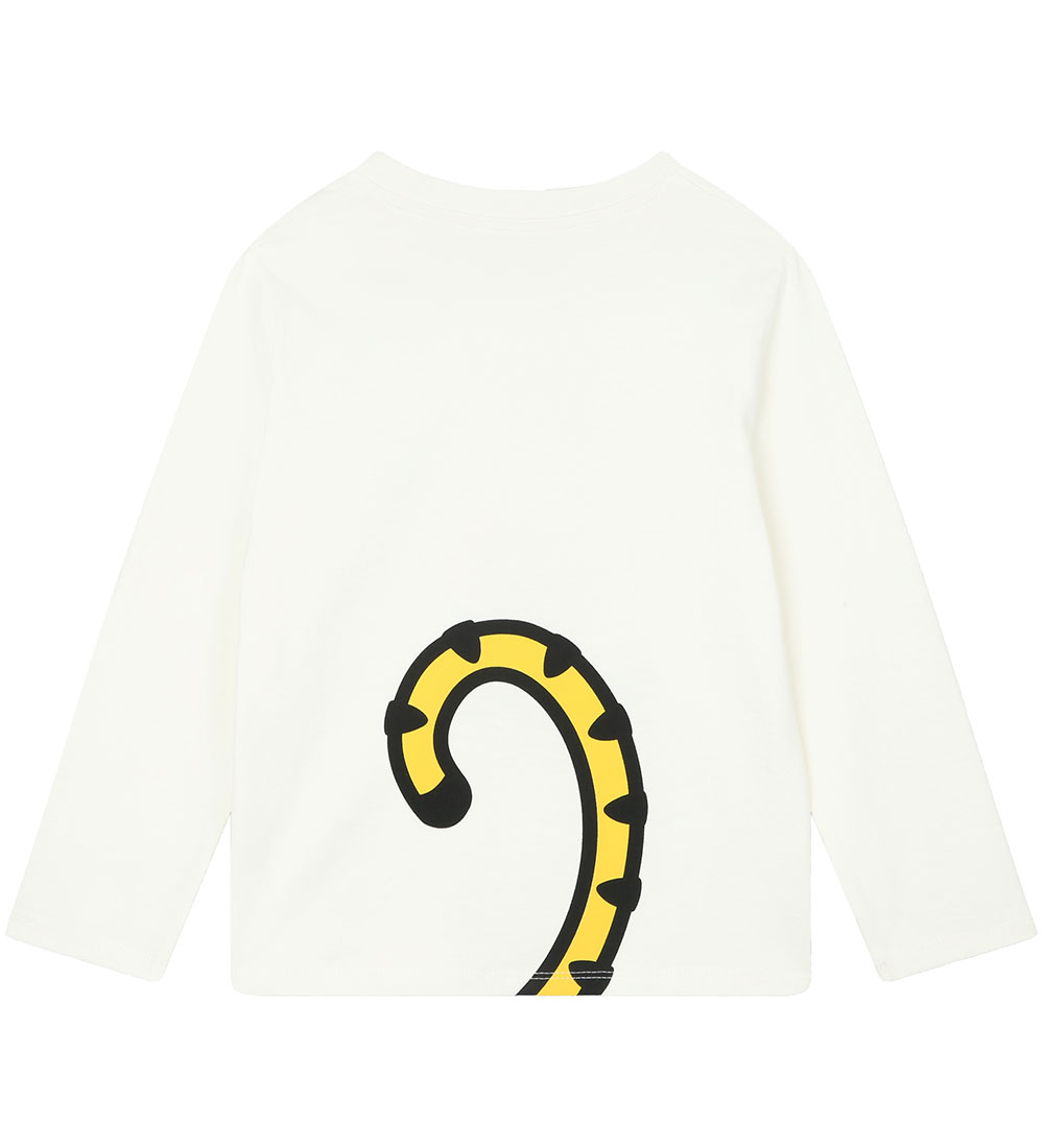 Kenzo Bluse - Ivory m. Tiger