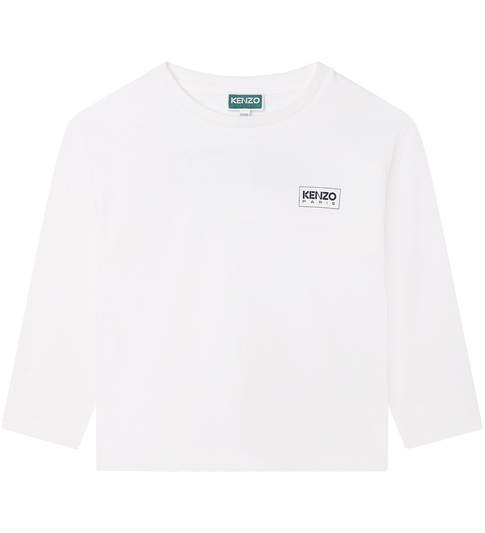 Kenzo Bluse - Ivory m. Navy
