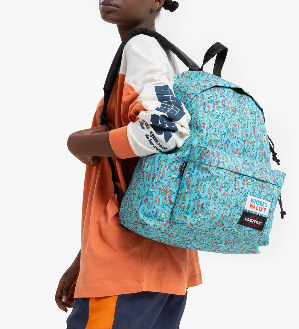 Eastpak Rygsæk - Padded Pak'r - 24 L - Wally Pattern Blue