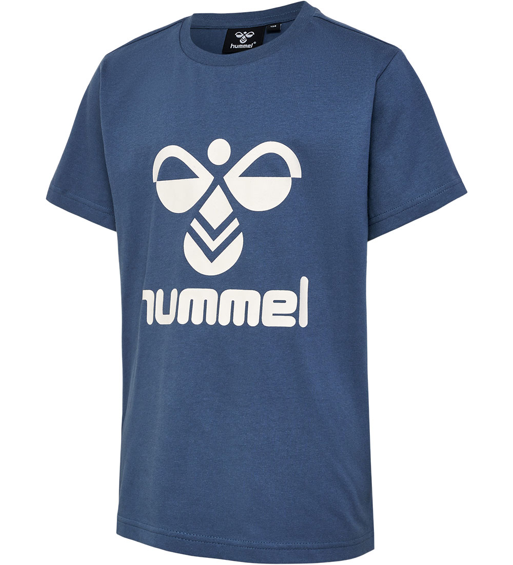 Hummel T-shirt - hmlTres - Bering Sea