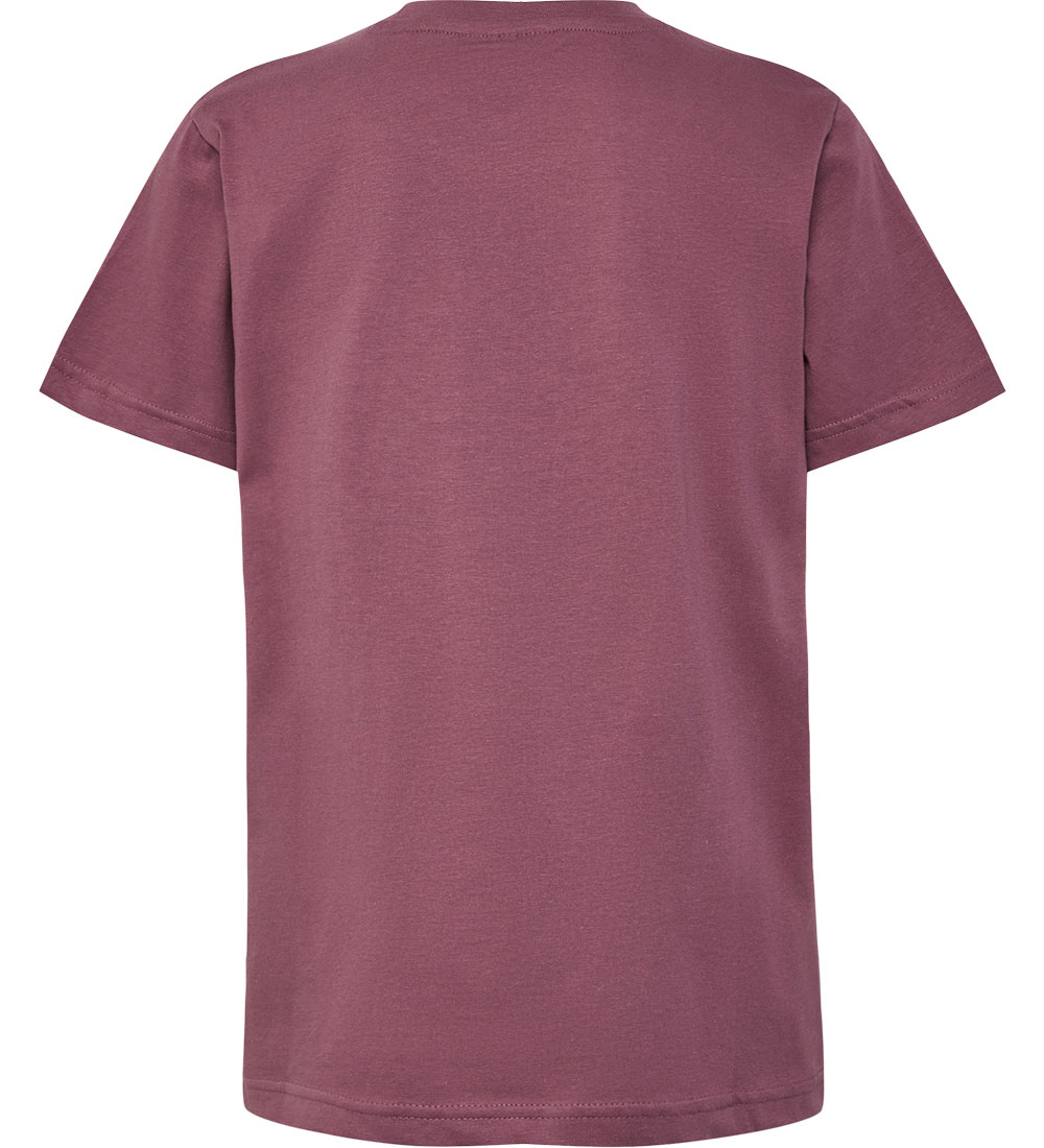 Hummel T-shirt - hmlTres - Rose Brown
