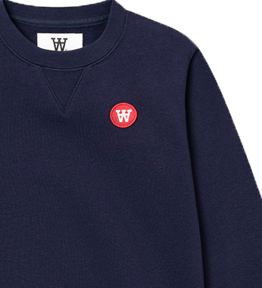 Wood Wood Sweatshirt - Rod - Navy