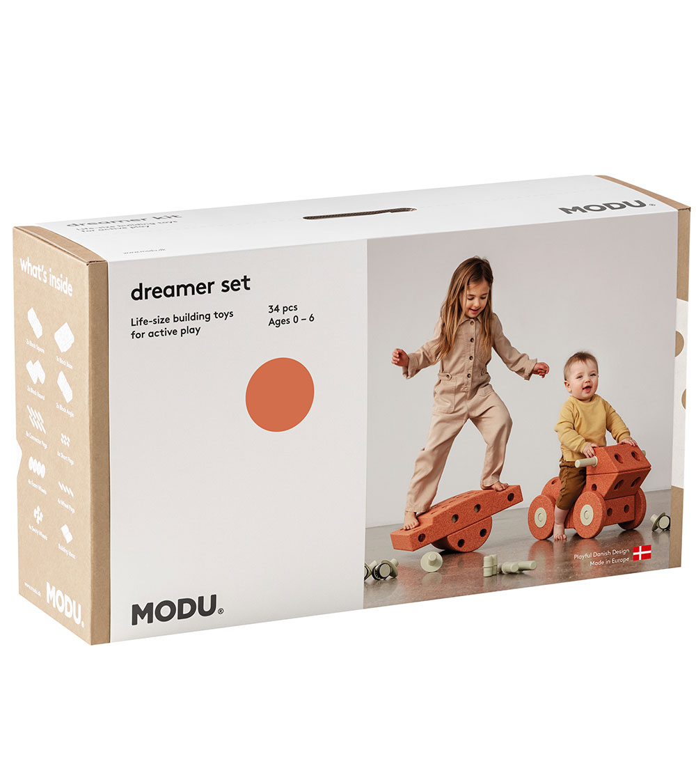 MODU Dreamer St - 34 Dele - Burnt Orange/Dusty Green