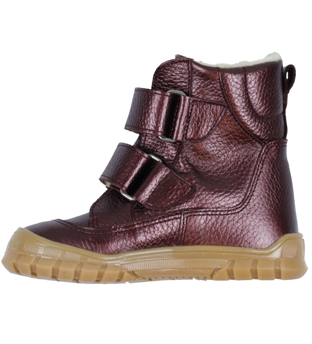 Angulus Vinterstøvler - Tex - Bordeaux Shine
