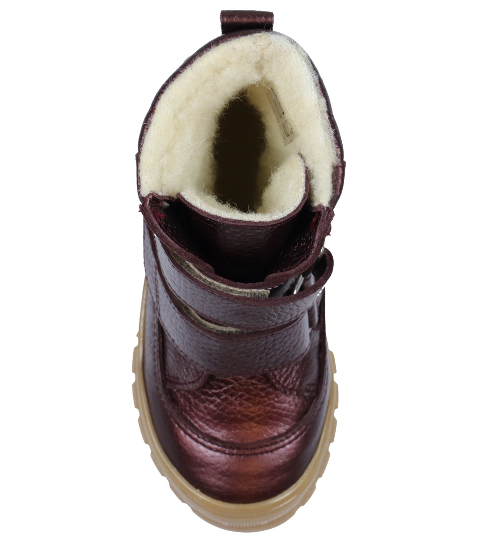 Angulus Vinterstøvler - Tex - Bordeaux Shine