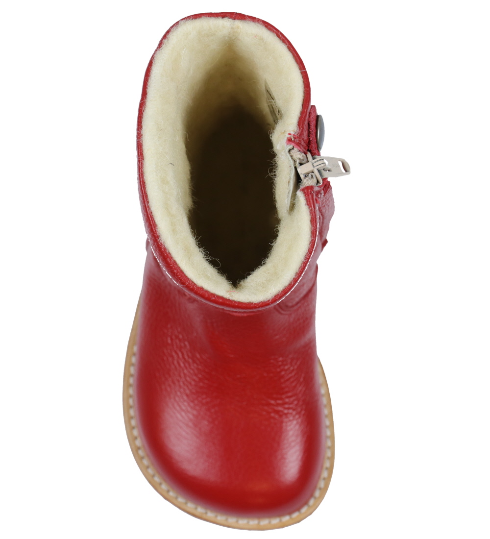 Angulus Vinterstøvler - Tex - Red/Red Glitter