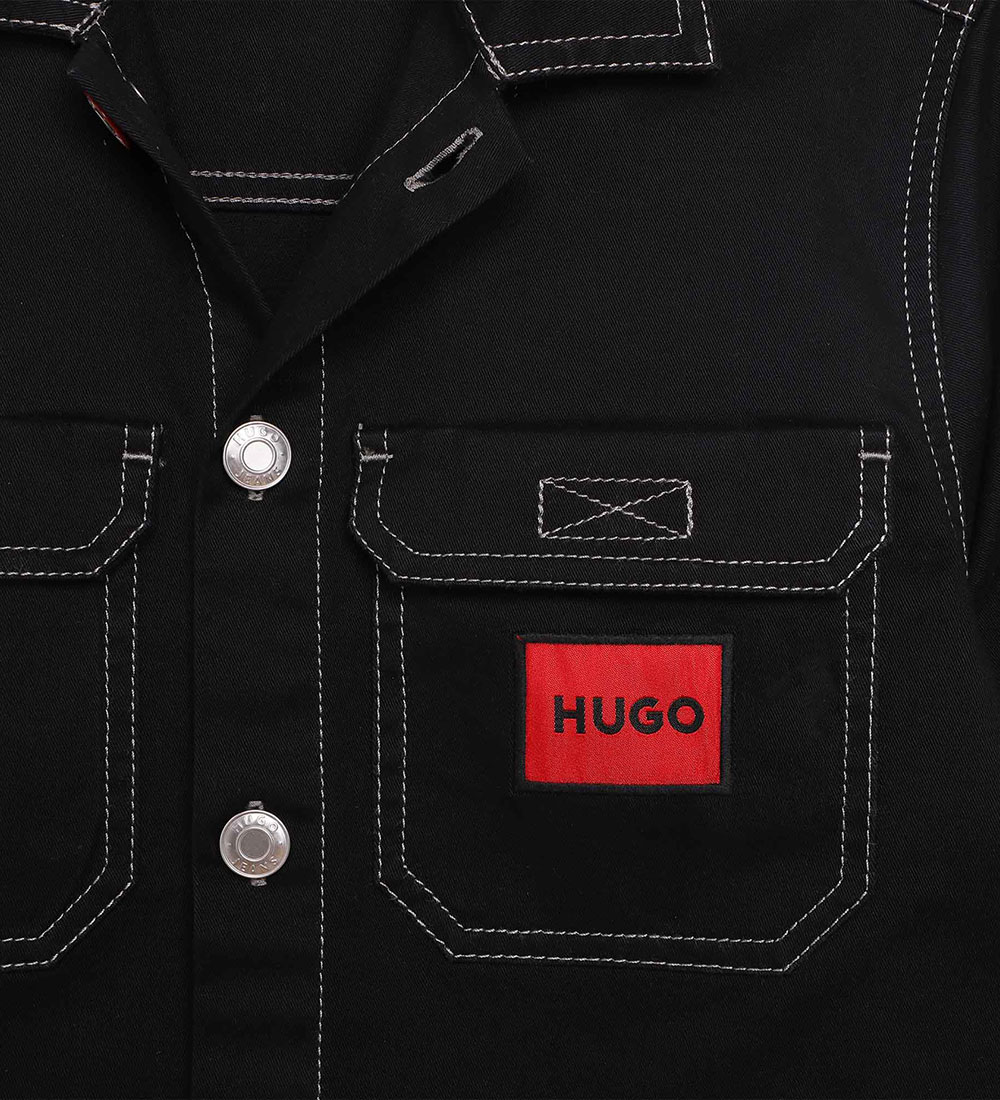 HUGO Skjorte - Denim - Sort