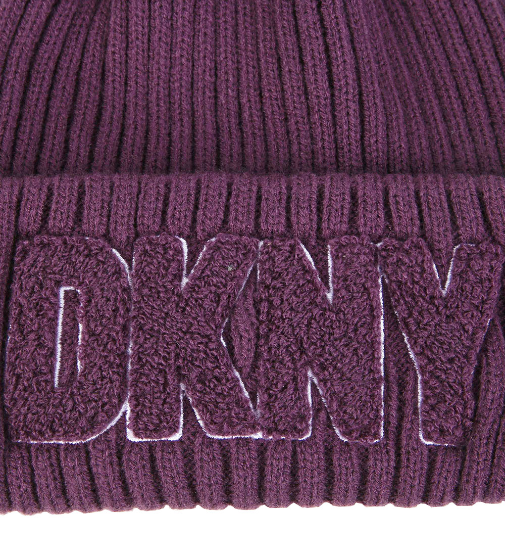 DKNY Hue - Strik - Violet m. Frotté