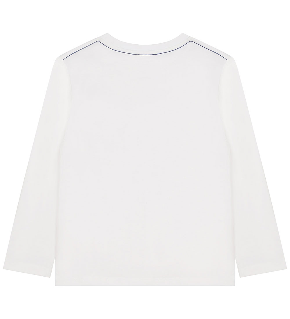 Little Marc Jacobs Bluse - Hvid m. Print