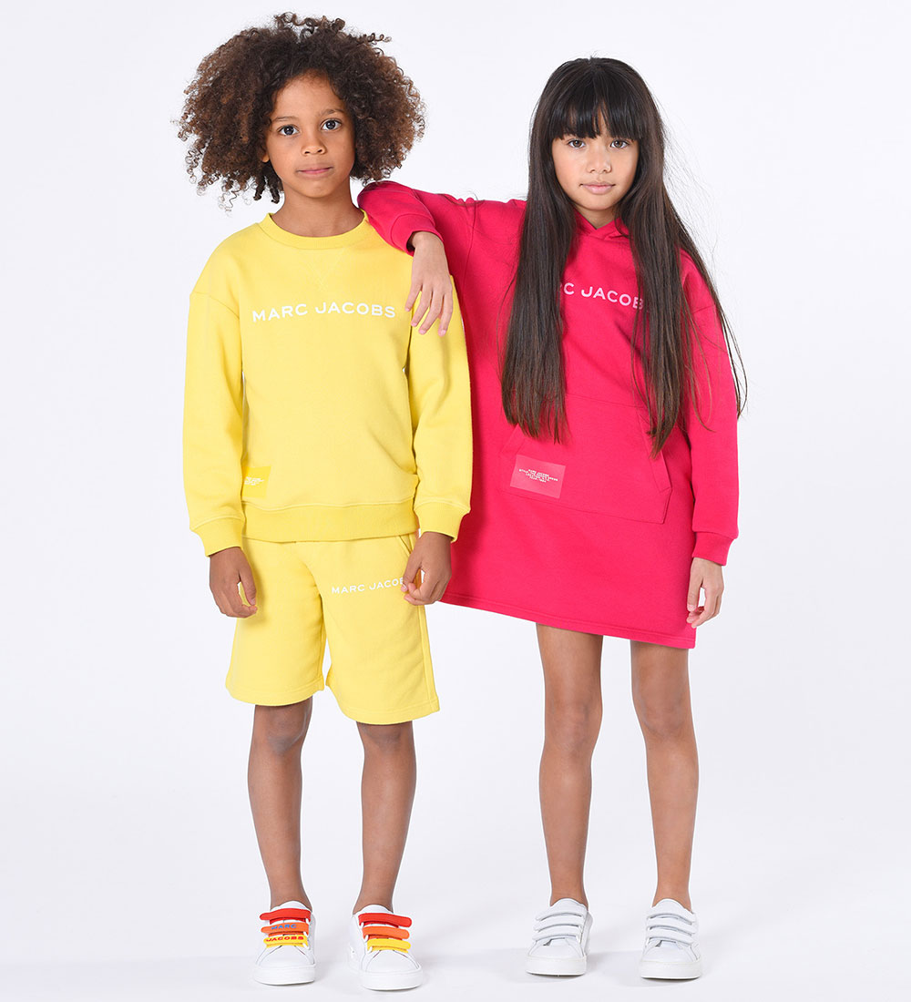 Little Marc Jacobs Sweatshirt - Gul m. Hvid