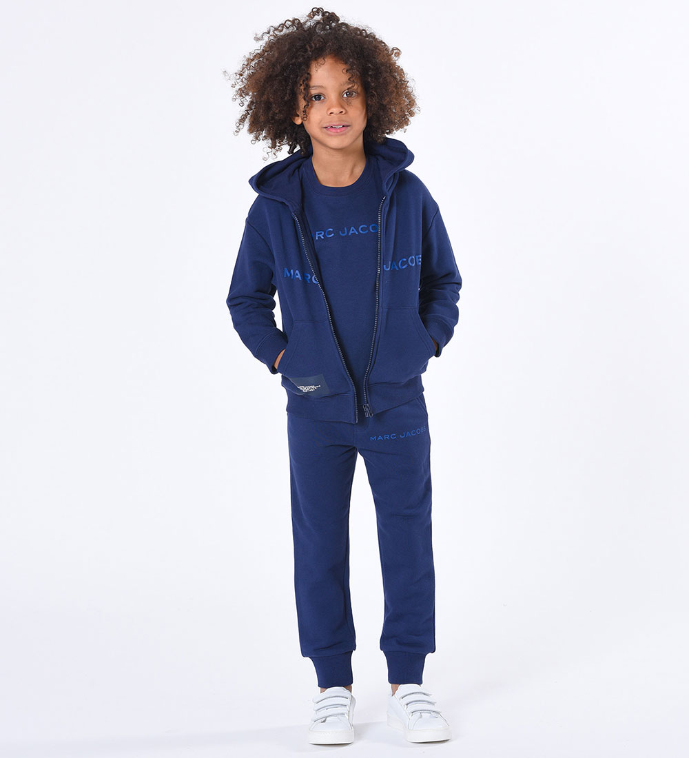 Little Marc Jacobs Sweatpants - Navy m. Print