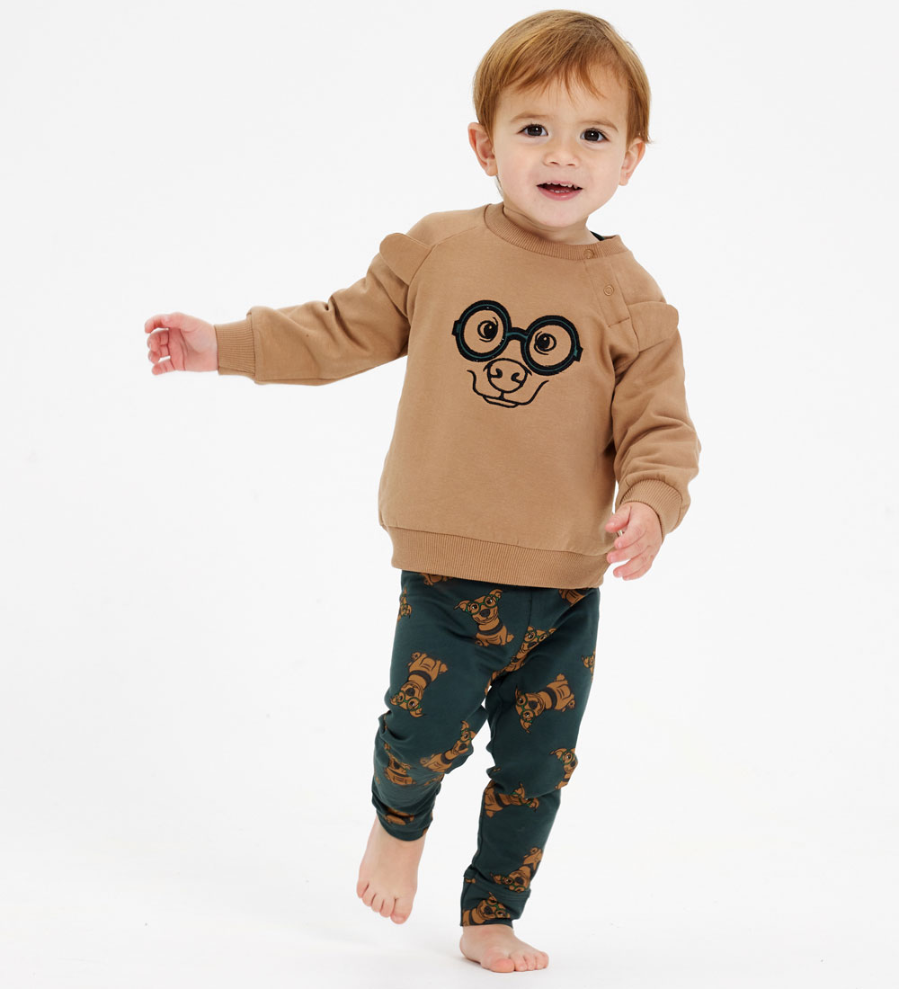 The New Siblings Leggings - TnsHales - Green Gables m. Hunde