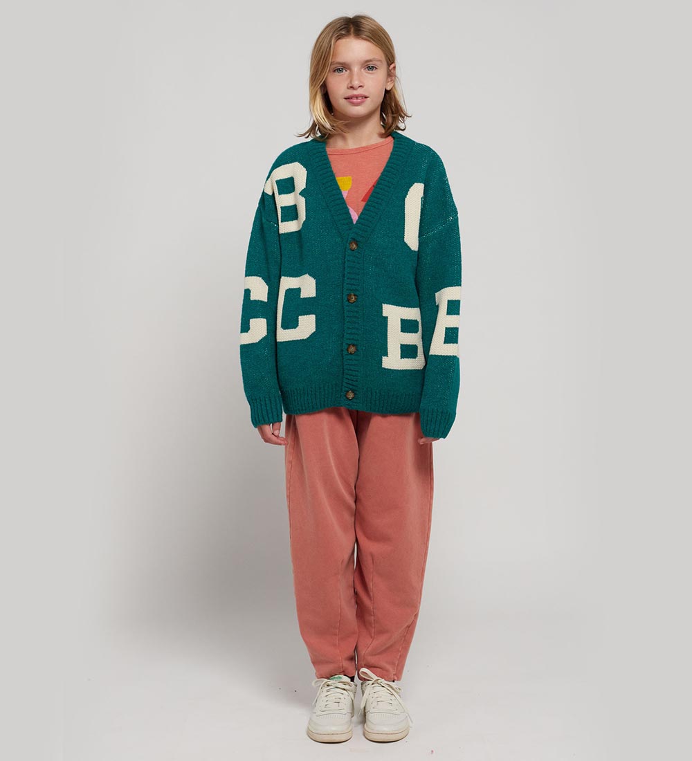 Bobo Choses Cardigan - Akryl/Uld - Grøn/Hvid