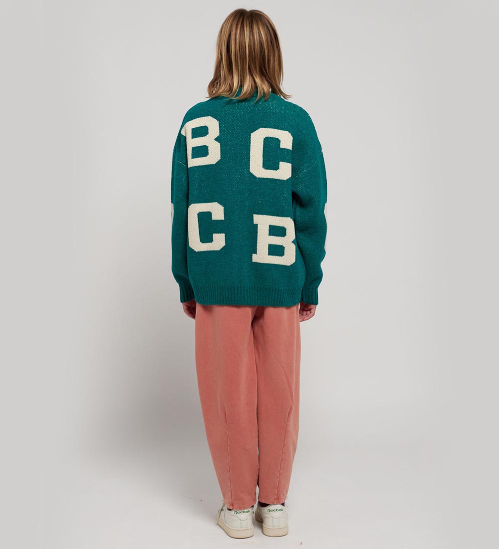 Bobo Choses Cardigan - Akryl/Uld - Grøn/Hvid