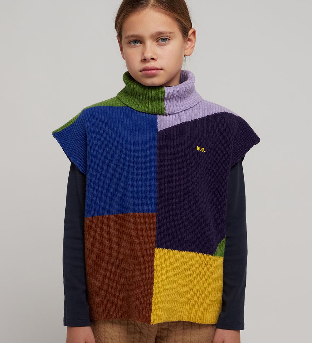 Bobo Choses Vest - Uld/Polyamid - Intarsia - Multifarvet