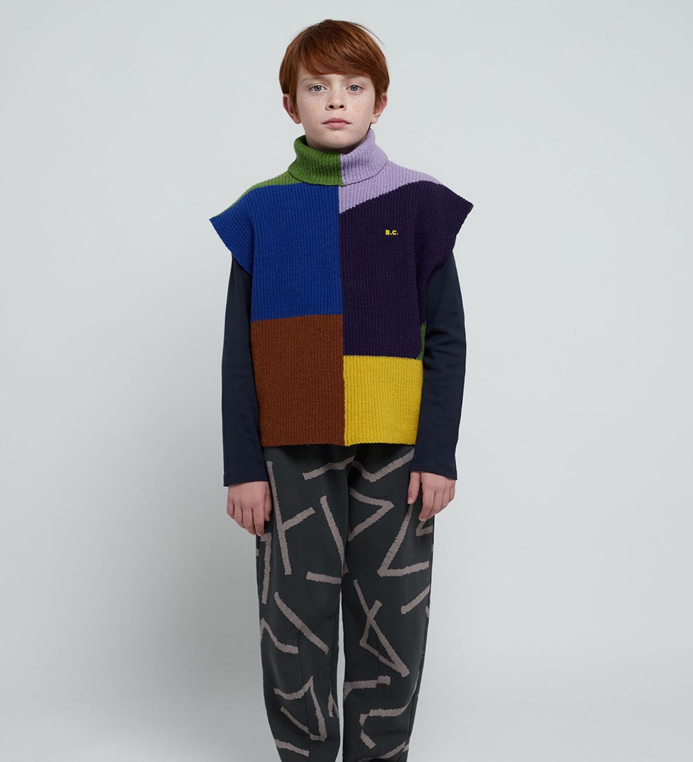 Bobo Choses Vest - Uld/Polyamid - Intarsia - Multifarvet