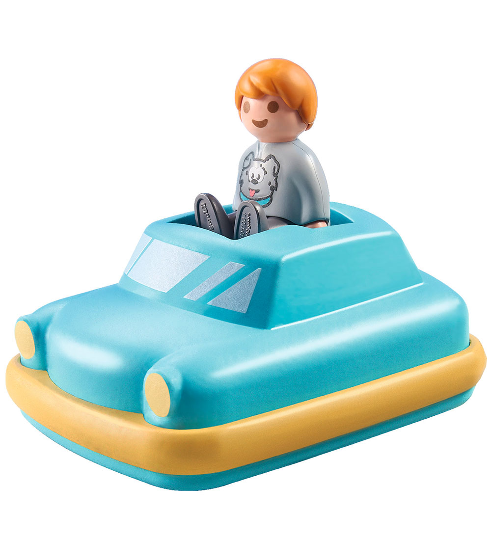 Playmobil 1.2.3. - Push & Go Bil - 2 dele - 71323