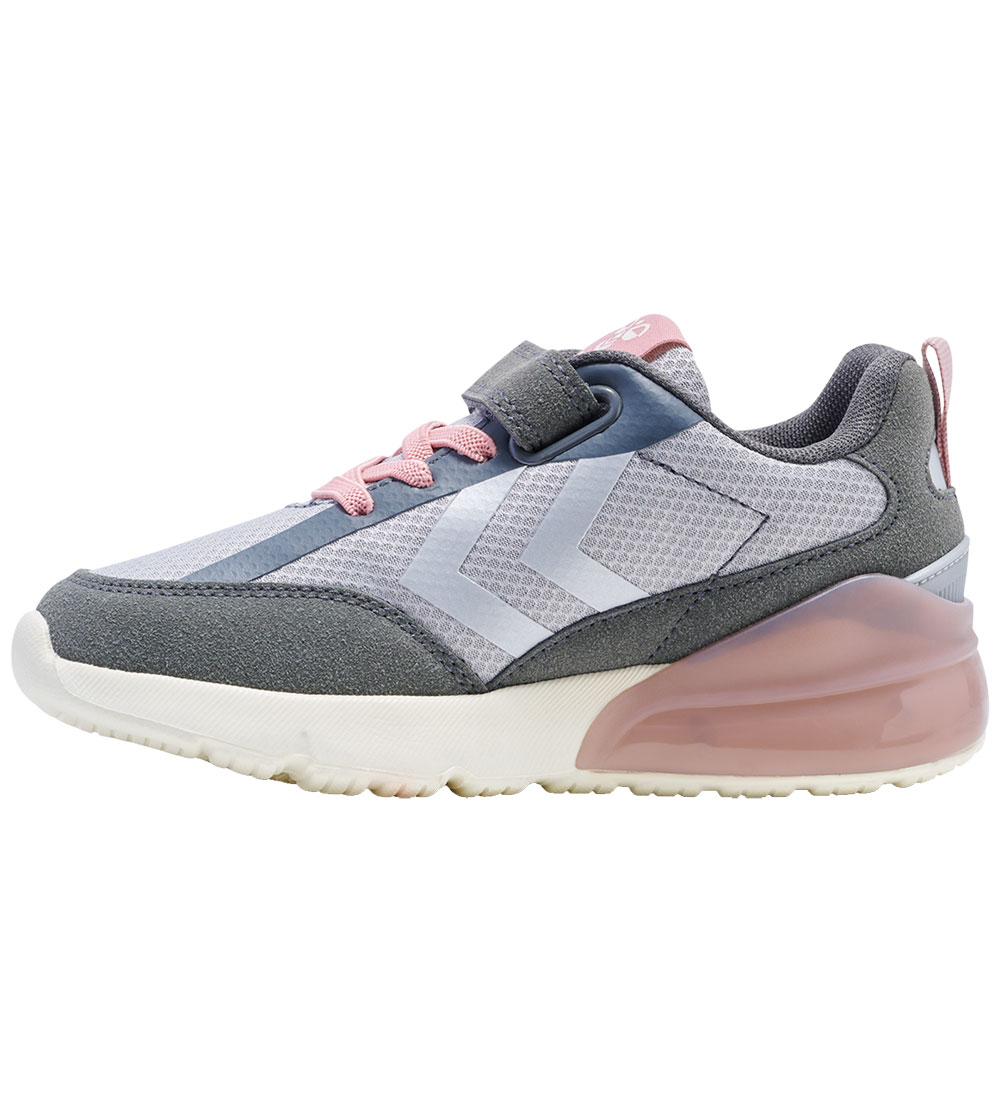 Hummel Sko m. Lys - Daylight JR - Asphalt