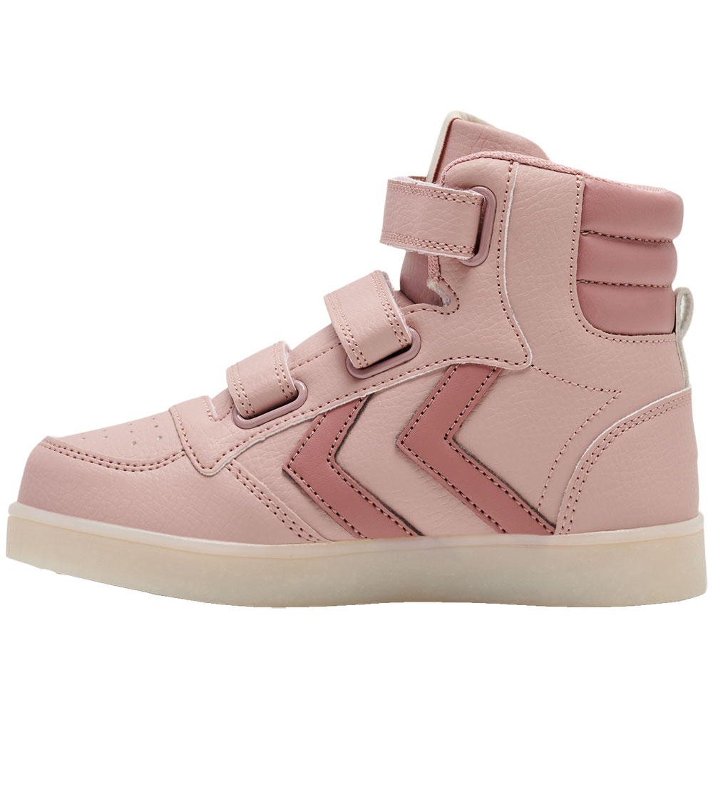 Hummel Støvler m. Lys - Stadil Flash - Woodrose