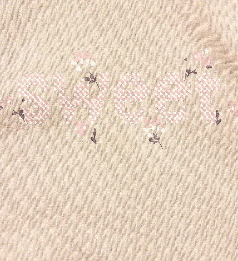 Petit by Sofie Schnoor Body l/æ - Nougat m. Print