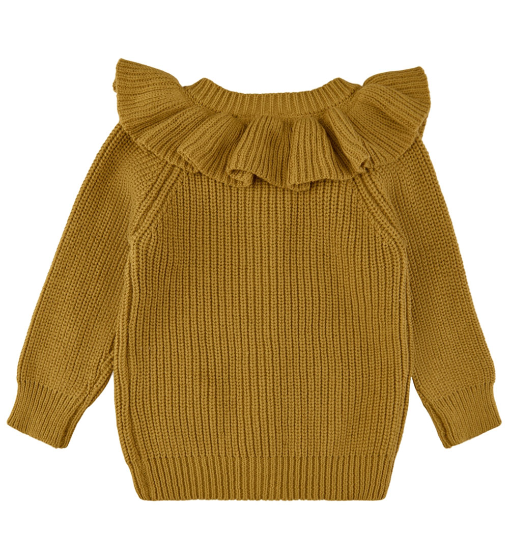 The New Siblings Cardigan - Strik - TnsOlly - Harvest Gold